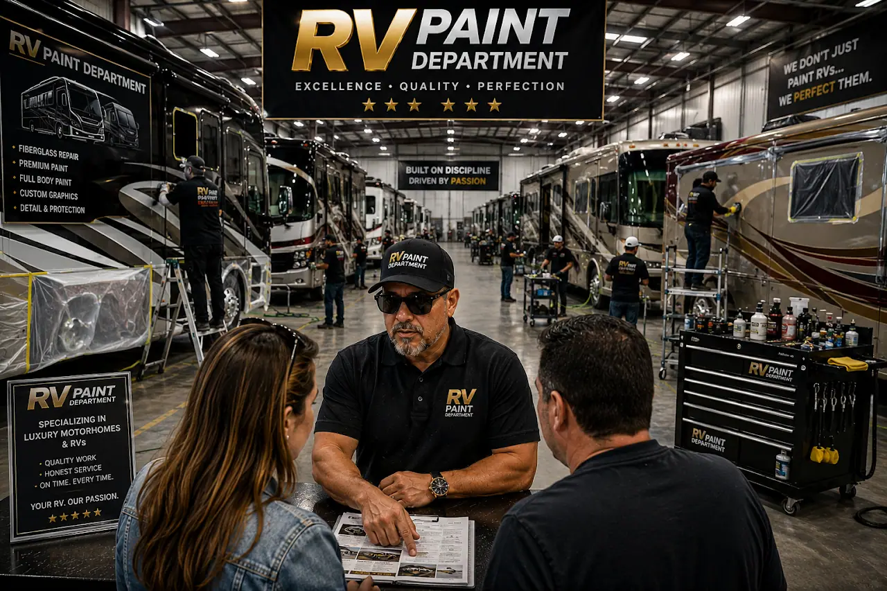 RV Paint Department, RV repair in Santa Ana