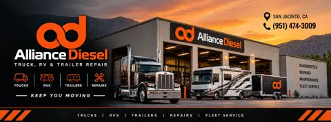 Alliance Diesel Truck , RV and Trailer repair in San Jacinto, CA