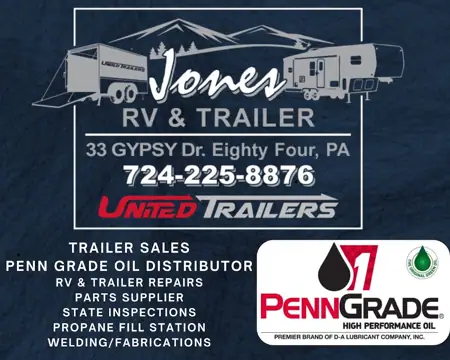 Jones RV & Trailer, LLC in Eighty Four, PA