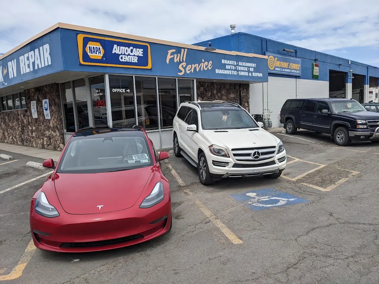Sunshine Service Brake & Alignment, RV repair in Sparks