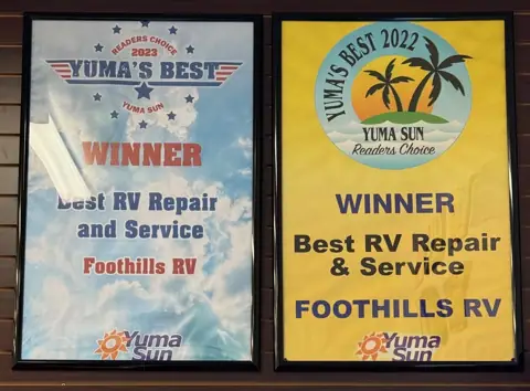 FOOTHILLS RV LLC in Yuma, AZ