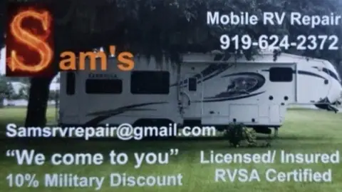 Sam's RV Repair in Smithfield, NC