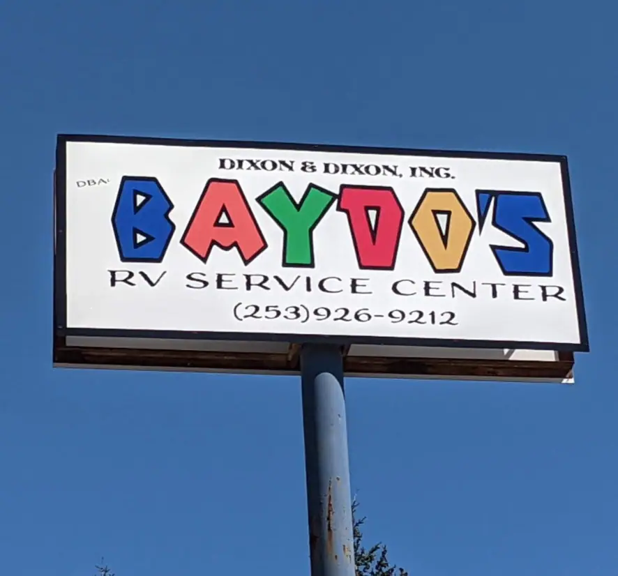 Dixon & Dixon Inc. dba: Baydo's RV Service Center, RV repair in Milton
