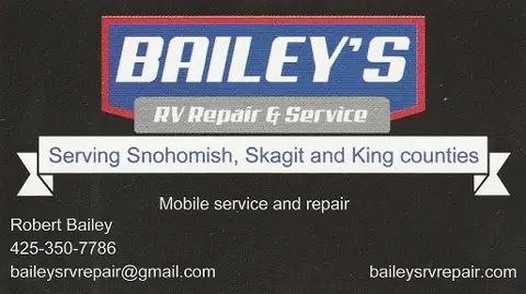 Baileys RV Repair LLC Mobile Services in Snohomish, WA