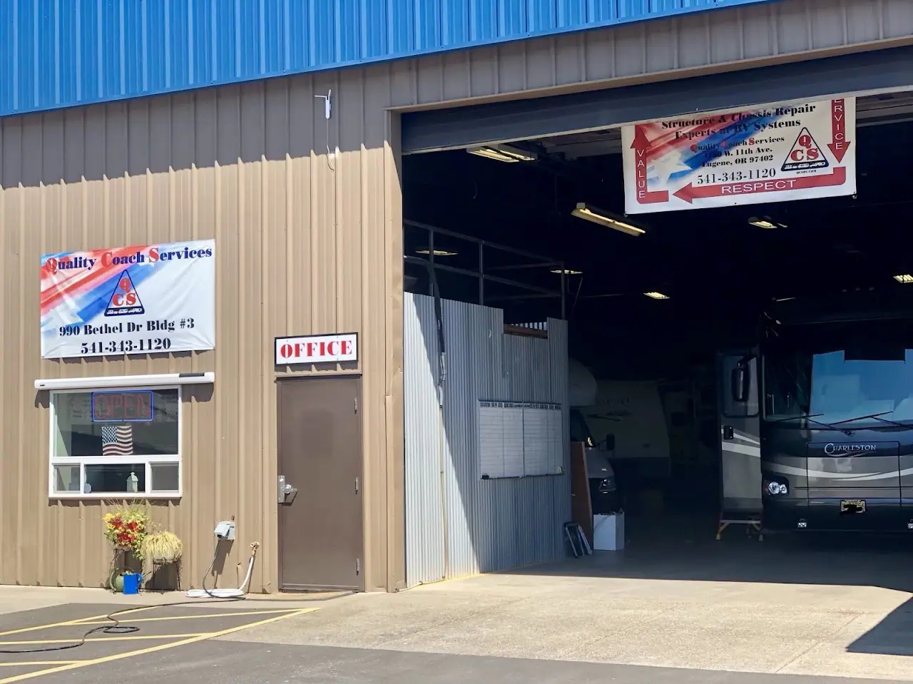 Quality Coach Services Inc, RV repair in Eugene