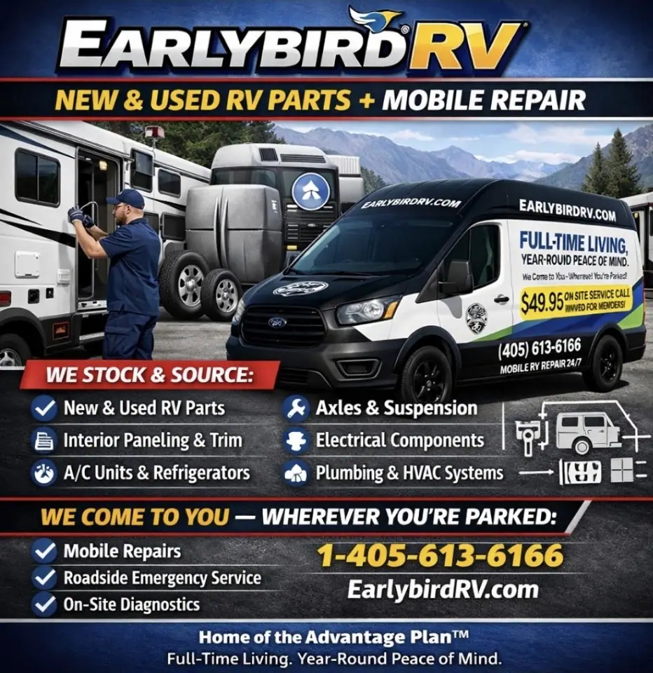 Earlybird RV, RV repair in Choctaw