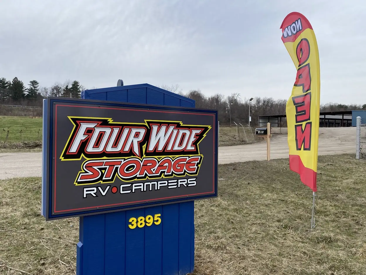 Four Wide Storage, RV repair in Akron