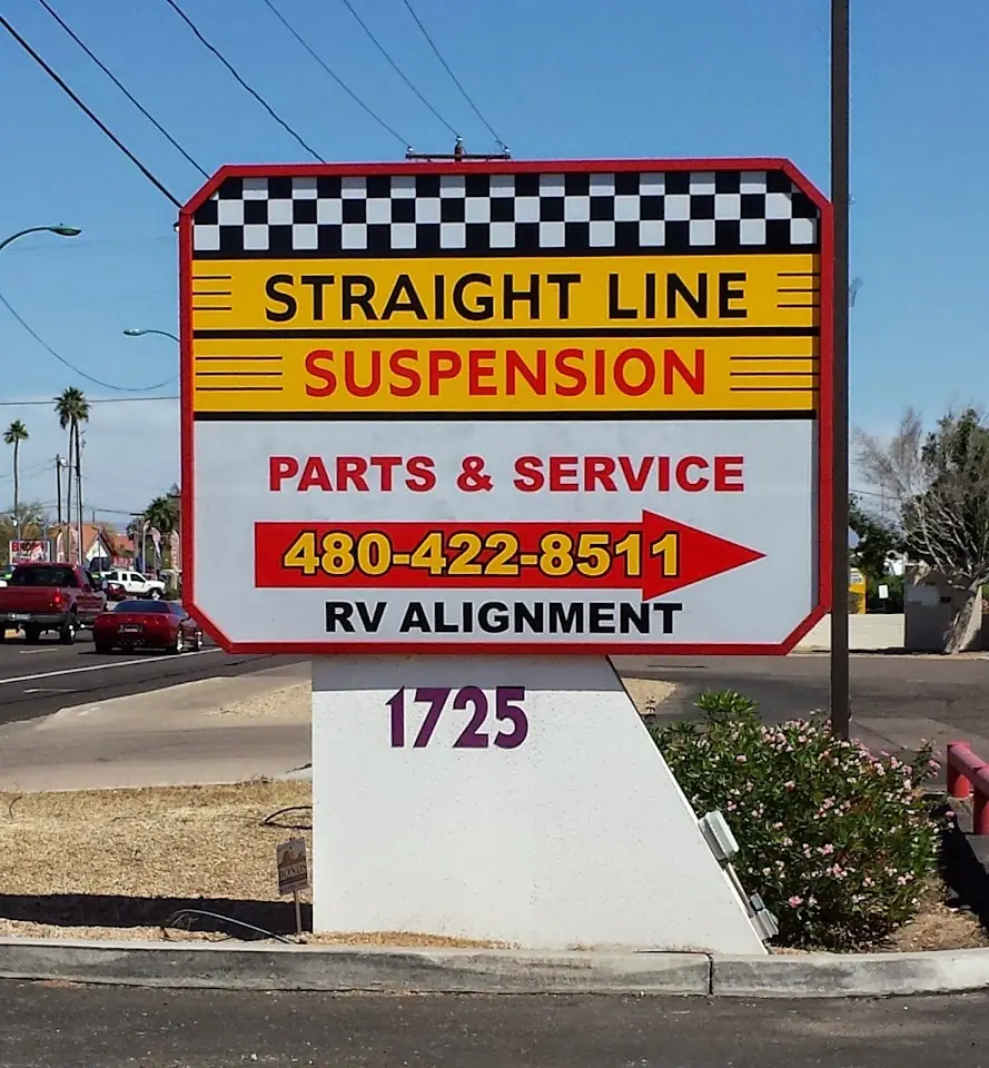 Straight Line Suspension, RV repair in Mesa