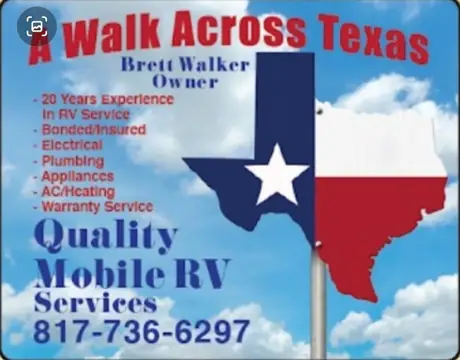 A Walk Across Texas Mobile RV Service in Montgomery, TX