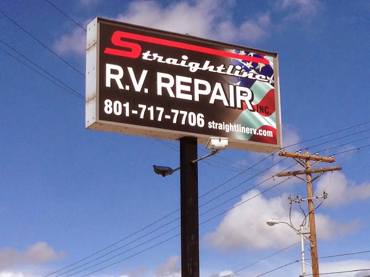 Straightline R.V. Repair, Inc., RV repair in Murray