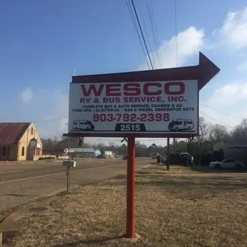 Wesco RV & Bus Service, Inc. in Texarkana, TX