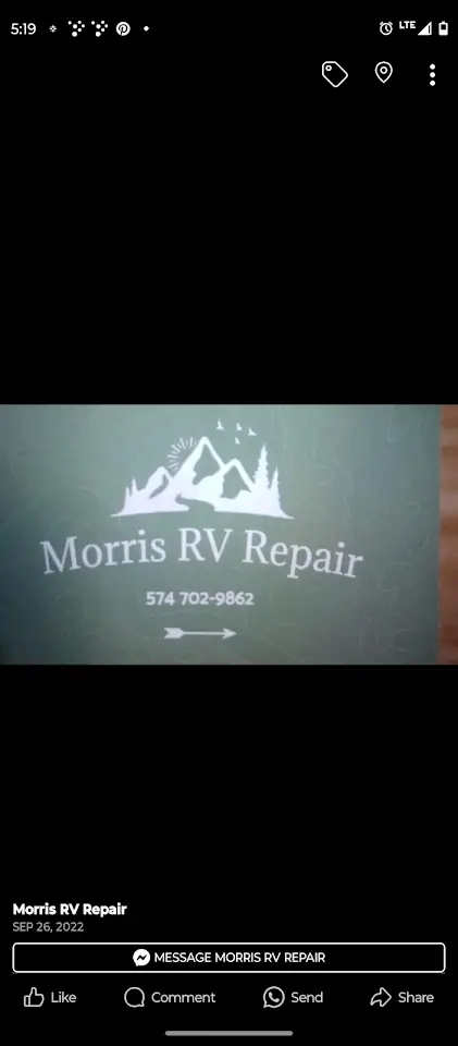 Morris RV Repair, RV repair in Logansport