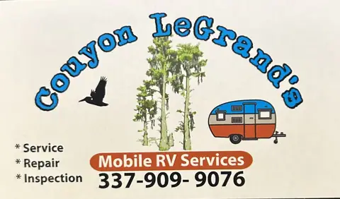 Couyon LeGrand's Mobile RV Services in Breaux Bridge, LA